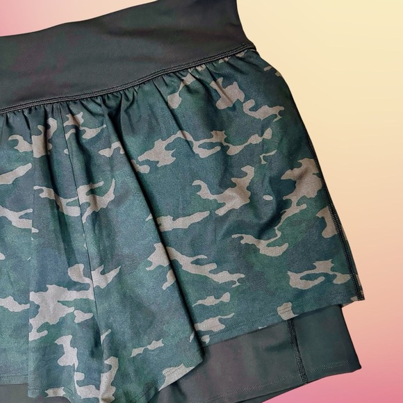 Spanx ‘The Get Moving’ Shorts in “Black Camo” Size XL - Picture 5 of 8